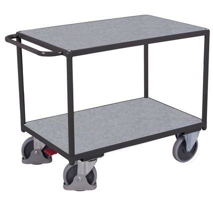 VARIOfit Transportwagen 139 x 92 x 80 cm (B x H x T) 500kg 65kg 2 Etagen