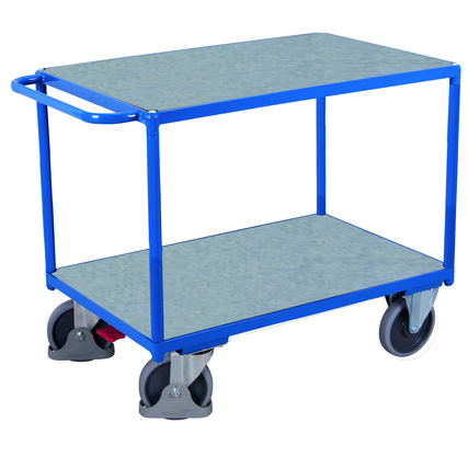 VARIOfit Transportwagen 139 x 92 x 80 cm (B x H x T) 500kg 65kg 2 Etagen
