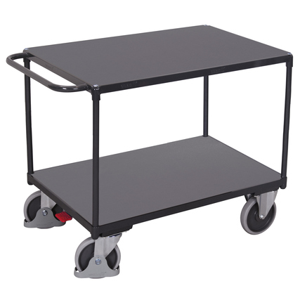 VARIOfit Transportwagen 119 x 92 x 70 cm (B x H x T) 500kg 46kg 2 Etagen