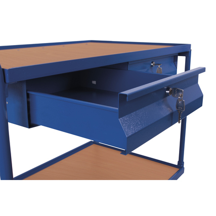VARIOfit Werkstattwagen 117,5 x 85 x 62,5 cm (B x H x T) enzianblau/buche Produktbild pa_produktabbildung_2 XL