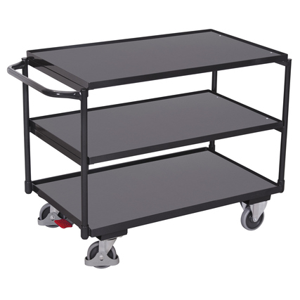 VARIOfit Transportwagen 117,5 x 85 x 62,5 cm (B x H x T) 250kg 44,5kg 3 Etagen