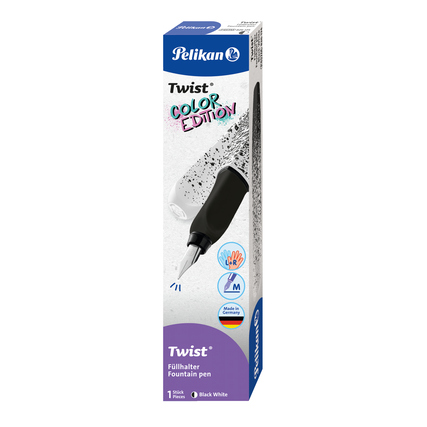 Pelikan Füllfederhalter Twist® Color Edition M (Medium) königsblau