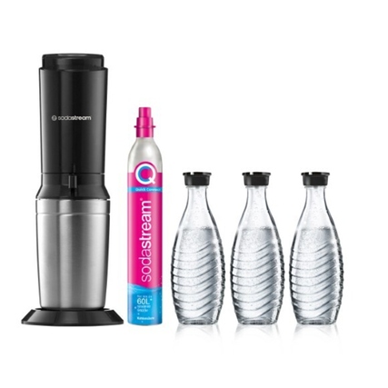 Wassersprudler CRYSTAL 3.0 15,8 x 44 x 31 cm (B x H x T) Kunststoff titan