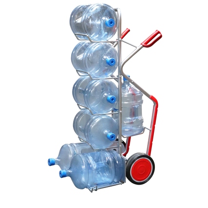 VARIOfit Sackkarre Wasserflaschen 57 x 130 x 61,5 cm (B x H x T) Vollmaterial Produktbild pa_ohnedeko_1 XL