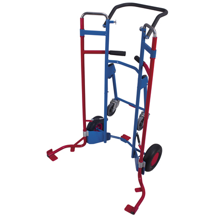 VARIOfit Sackkarre Reifen 70,5 x 127,5-190,5 x 74 cm (B x H x T) Luftgefüllt enzianblau Produktbild pa_produktabbildung_2 XL