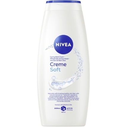 NIVEA Schaumbad Creme Soft Flasche Kunststoff, 97 % recycelt 0,65l