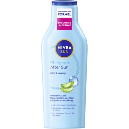 NIVEA SUN Hautpflegecreme Pflegende After Sun parfümiert dermatologisch getestet Flasche 0,4l