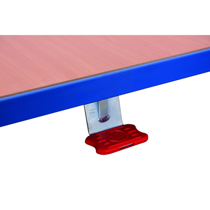 VARIOfit Transportroller 80 x 29,5 x 131,5 cm (B x H x L) 500 kg enzianblau/buche Produktbild pa_produktabbildung_4 XL