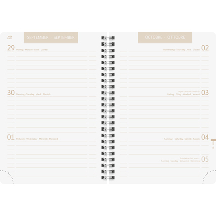 BRUNNEN Schülerkalender Juli 2026 - Dezember 2027 *Capy* Produktbild pa_produktabbildung_2 XL