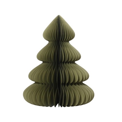 EVERLANDS Dekorationsfigur Weihnachtsbaum 48 x 60 cm (Ø x H) Papier grün