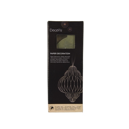 DECORIS Dekorationsfigur Wabenkugel grün Produktbild pa_produktabbildung_2 XL