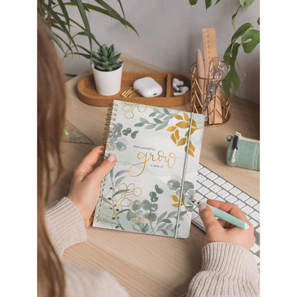 BRUNNEN Schülerkalender Juli 2026 - Dezember 2027 Bloom Produktbild pa_ohnedeko_1 XL