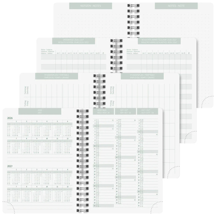 BRUNNEN Schülerkalender Juli 2026 - Dezember 2027 Hearts Produktbild pa_produktabbildung_3 XL