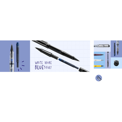 Lamy Tintenpatronenroller safari roll-ink white Produktbild pa_anwendungsbeispiel_2 XL