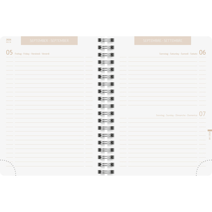 BRUNNEN Schülerkalender August 2026 - Juli 2027 Naturality Produktbild pa_produktabbildung_2 XL