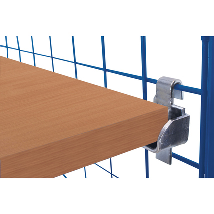 VARIOfit Transportwagen 111,5 x 181 x 73 cm (B x H x T) enzianblau/buche Produktbild pa_produktabbildung_2 XL