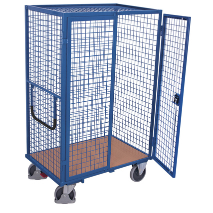 VARIOfit Transportwagen 131,5 x 181 x 83 cm (B x H x T) enzianblau/buche Produktbild pa_produktabbildung_2 XL