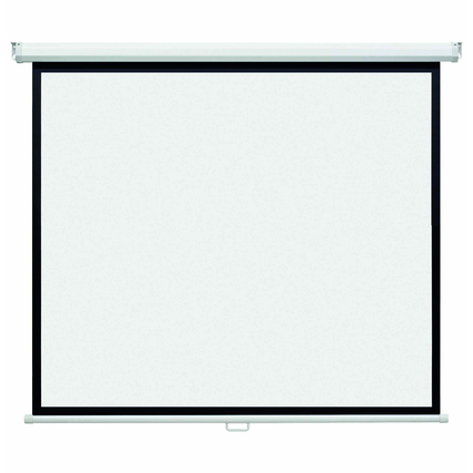 magnetoplan® Rolloleinwand Bildformat: 1:1 Projektionsfläche: 200 x 200 cm (B x H) mattweiß