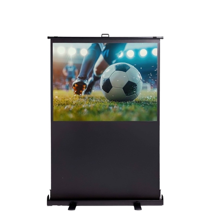 magnetoplan® Mobile Stativleinwand Pull-Up 220 x 200 cm (B x H) Produktbild pa_anwendungsbeispiel_2 XL