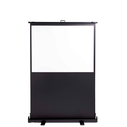 magnetoplan® Mobile Stativleinwand Pull-Up 4:3 180 x 135 cm (B x H) 1 Gain höhenverstellbar