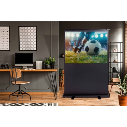 magnetoplan® Mobile Stativleinwand Pull-Up 220 x 200 cm (B x H) Produktbild pa_ohnedeko_1 XL