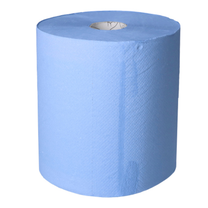 PrimeSource Handtuchrolle 20,3 cm x 108 m (B x L) Tissue blau 6 Rl./Pack.