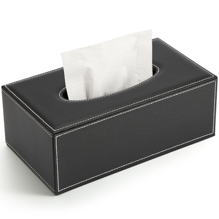 Deflecto® Kosmetikspender 25 x 9,5 x 13,8 cm (B x H x T) Kunstleder schwarz