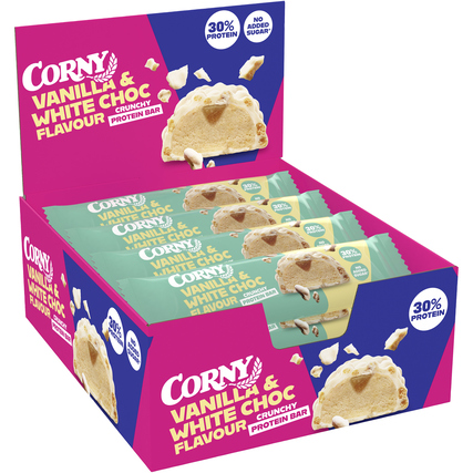 Corny Proteinriegel Crunchy 12 x 45 g/Pack. Vanilla & White Choc Produktbild pa_produktabbildung_2 XL