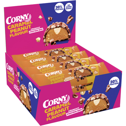 Corny Proteinriegel Crunchy 12 x 45 g/Pack. Caramel Peanut Produktbild pa_produktabbildung_2 XL