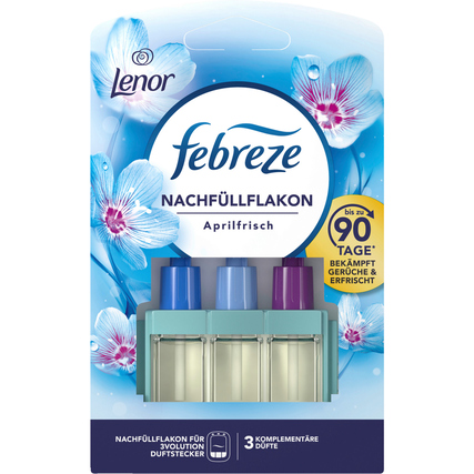 febreze Nachfüllpack Lufterfrischer 3Volution Lenor Aprilfrisch 20ml