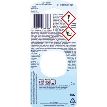 febreze Lufterfrischer Auto Neuwagenduft Produktbild pa_produktabbildung_2 XL