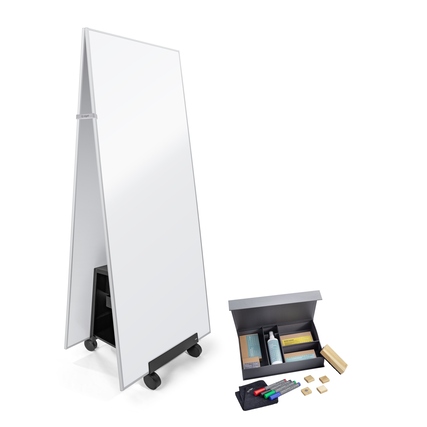 SIGEL Whiteboard Meet up Bundle silber Produktbild pa_produktabbildung_1 XL