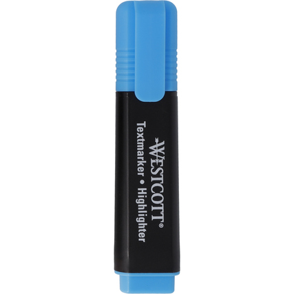 Westcott Textmarker 2-5mm blau Keilspitze
