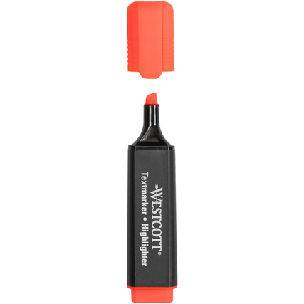 Westcott Textmarker 2-5mm rot Keilspitze