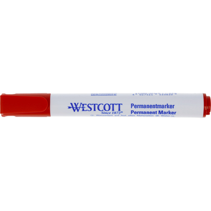Westcott Permanentmarker rot Produktbild pa_produktabbildung_3 XL