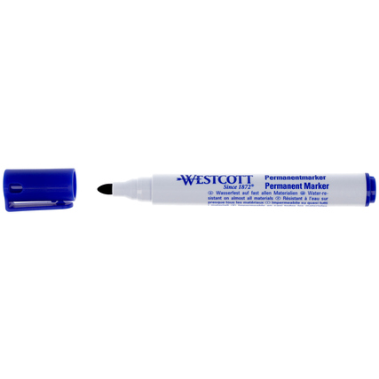 Westcott Permanentmarker blau Produktbild pa_produktabbildung_2 XL