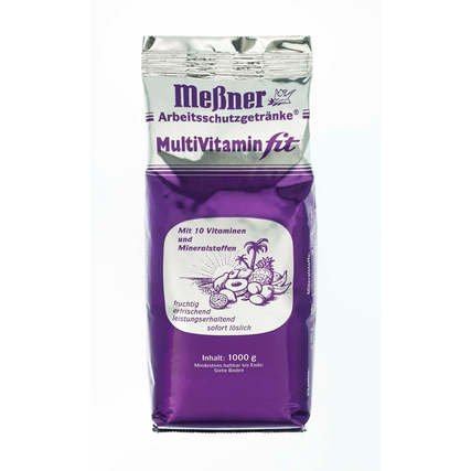 Instanttee Arbeitsschutzgetränk® Multi Vitamin fit 1.000 g/Pack.