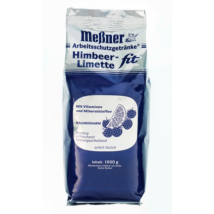 Instanttee Arbeitsschutzgetränk® Himbeer-Limette fit 1.000 g/Pack.