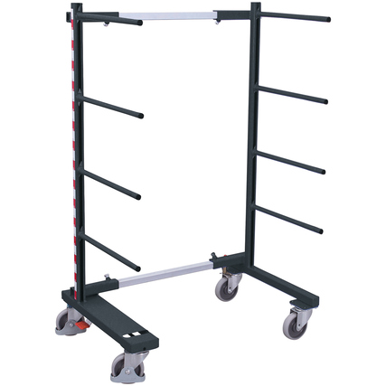 VARIOfit Transportwagen 54-170 x 180 x 80 cm (B x H x T) 400kg 56kg