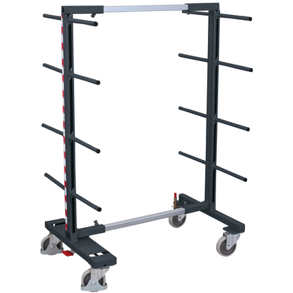 VARIOfit Transportwagen 54-170 x 180 x 80 cm (B x H x T) 400kg 67,5kg