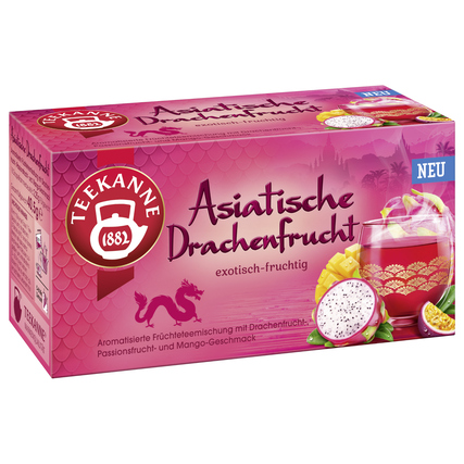 Teekanne Tee Asiatische Drachenfrucht 18 Btl./Pack.