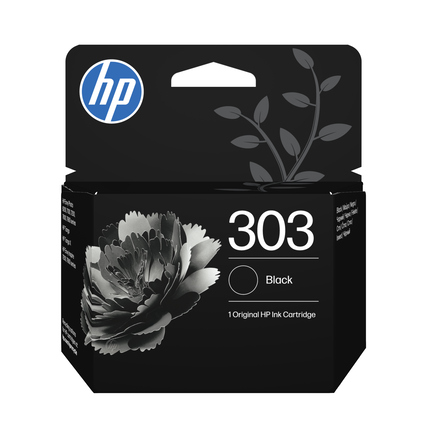 HP Tintenpatrone Originalzubehör 303 ca. 200 Seiten schwarz 4ml