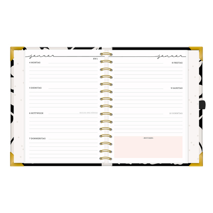 Grafik Werkstatt Buchkalender Premium 2027 Blumen Produktbild pa_produktabbildung_4 XL