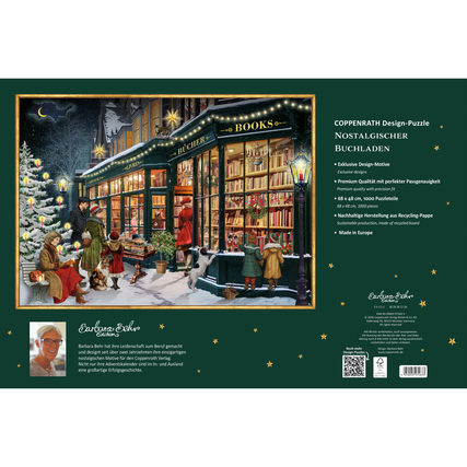 Coppenrath Puzzle Nostalgischer Buchladen 1.000 Teile Produktbild pa_produktabbildung_3 XL