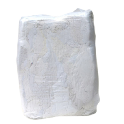 Trikotputzlappen 25kg sortierte Alttextilien hochweiss