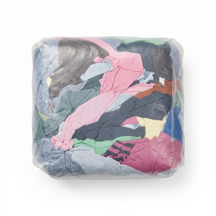 ELOS Trikotputzlappen 10kg sortierte Alttextilien mehrfarbig