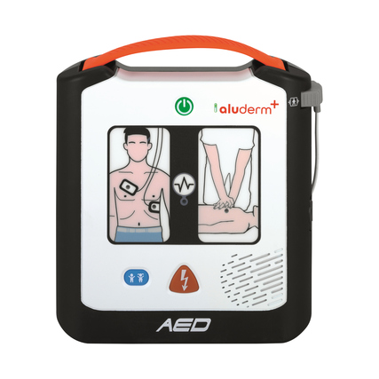 Einweisung Defibrillator aluderm Defibrillator AED A1 Produktbild pa_stellvertreter_1 XL