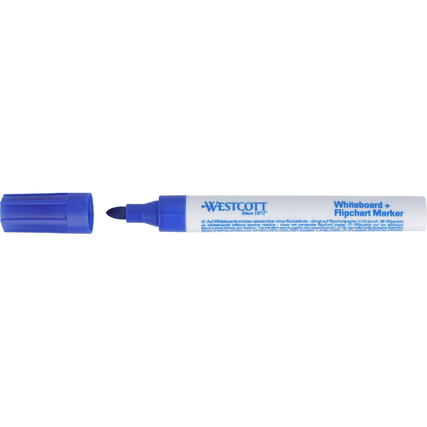 Westcott Whiteboard-/Flipchartmarker blau Produktbild pa_produktabbildung_2 XL