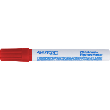 Westcott Whiteboard-/Flipchartmarker rot Produktbild pa_produktabbildung_1 XL