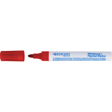 Westcott Whiteboard-/Flipchartmarker rot Produktbild pa_produktabbildung_2 XL